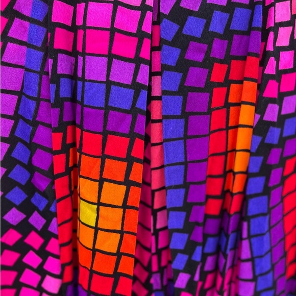 Vintage, Ludy for Ludi’s Honolulu, 60s 70s Psychedelic Hawaiian Dress - Picture 4 of 5